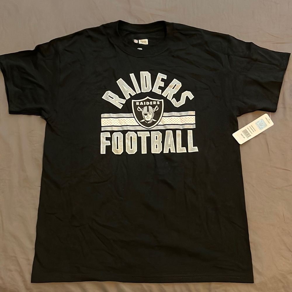 Black raiders football shirt